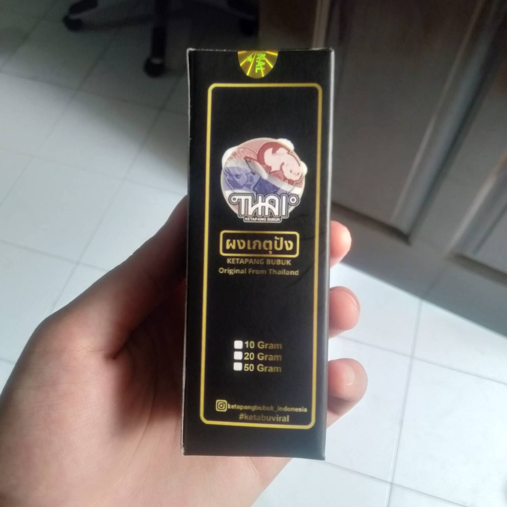 KETAPANG BUBUK THAI 10 GR ORI THAILAND