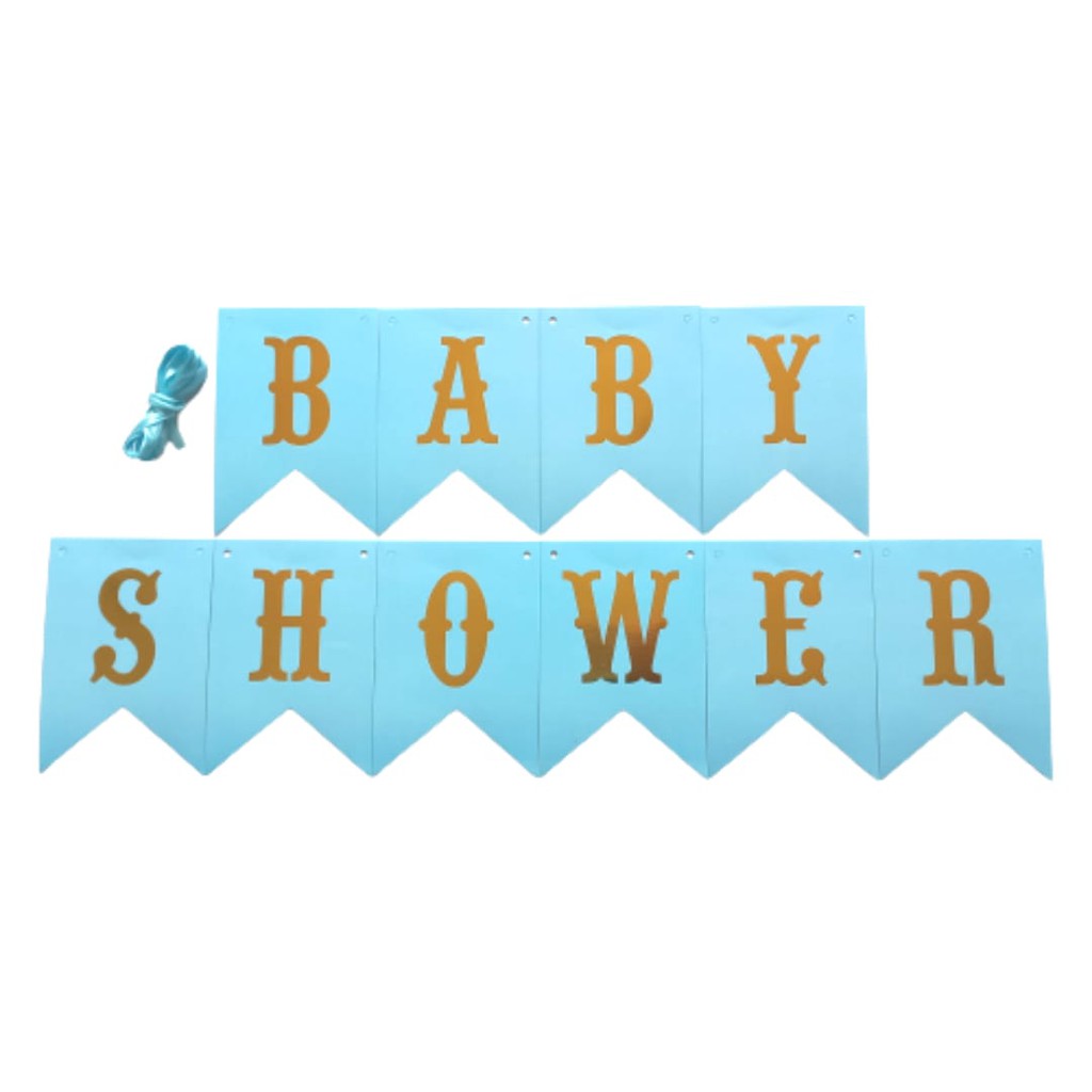 Banner Baby Shower Its A BOY Its A GIRL Balon Foil Baby Girl Boy Bridal Shower Banner