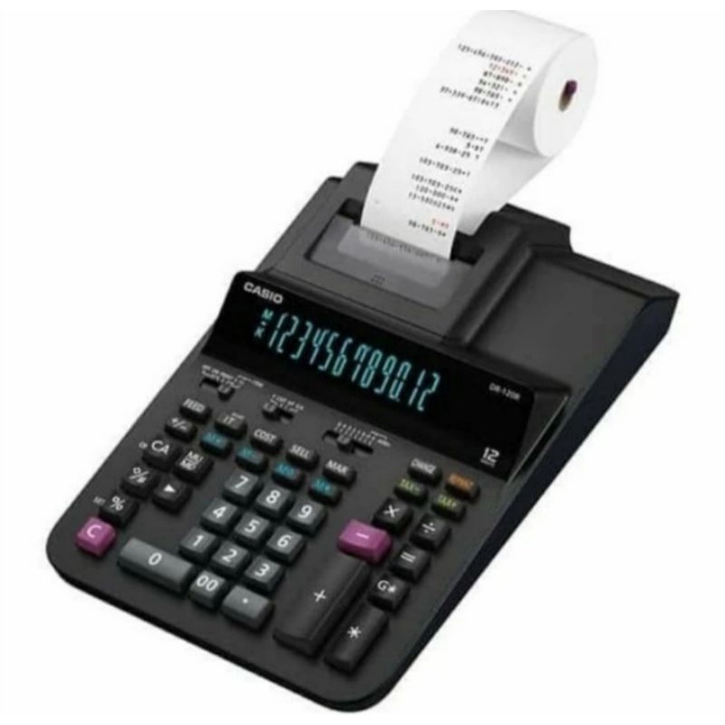 

Printing Calculator Casio DR-120R | DR120R cetak kasir struk kertas
