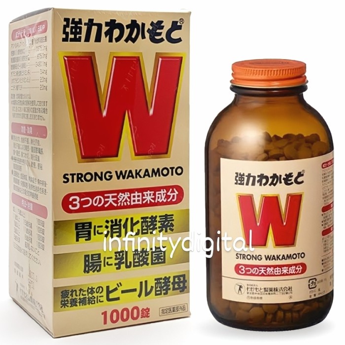 Wakamoto Strong 1000 Obat Original Japan
