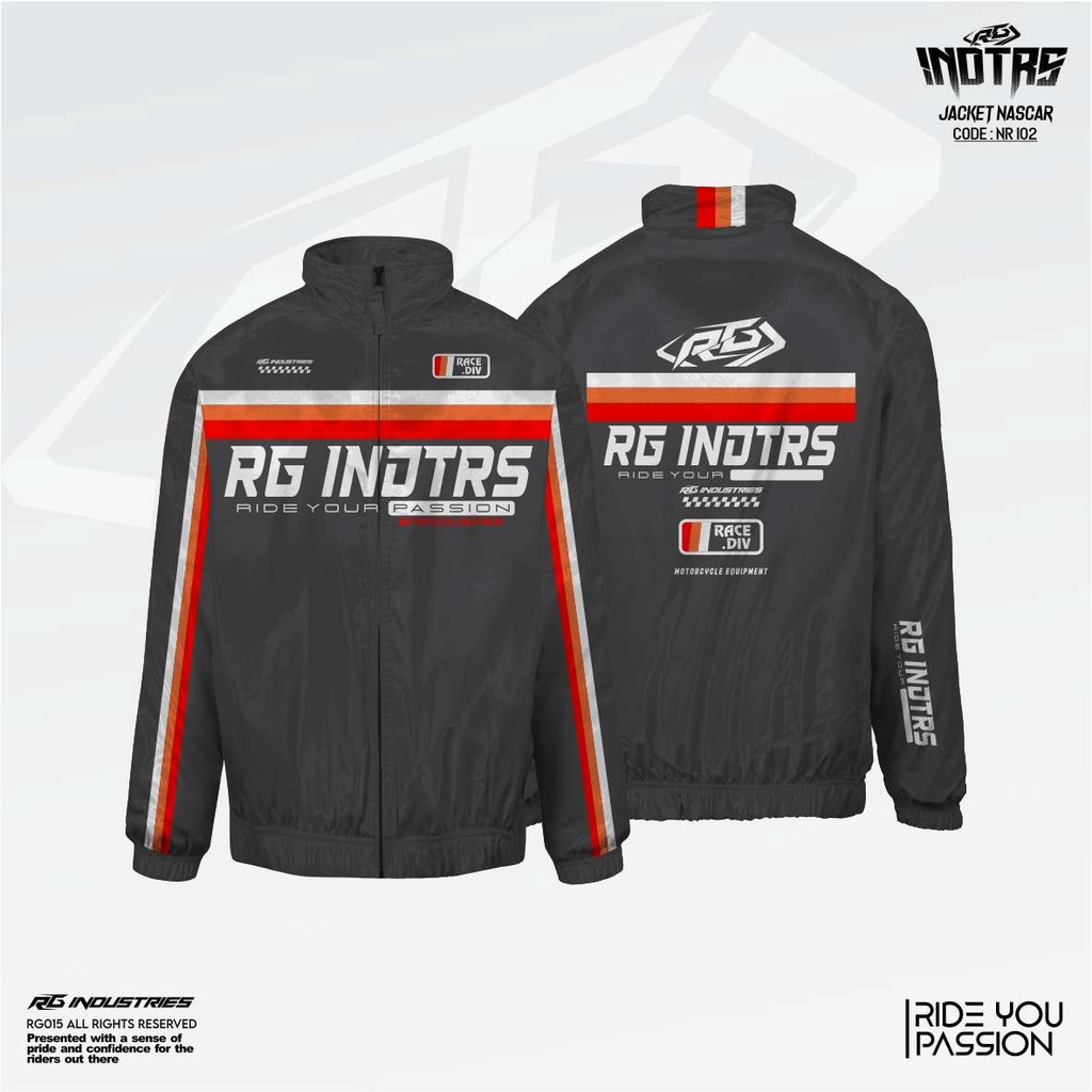 Jaket Nascar Vintage /Jaket Nascar RG INDUSTRIES /Jaket Nascar Racing /Jaket Track Nascar
