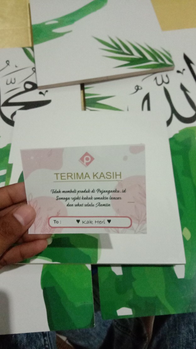 Wall Decor Hiasan Dinding Paket Daun 24 Pajanganku Ukuran 20 X 40 Cm & 20 X 20 Cm