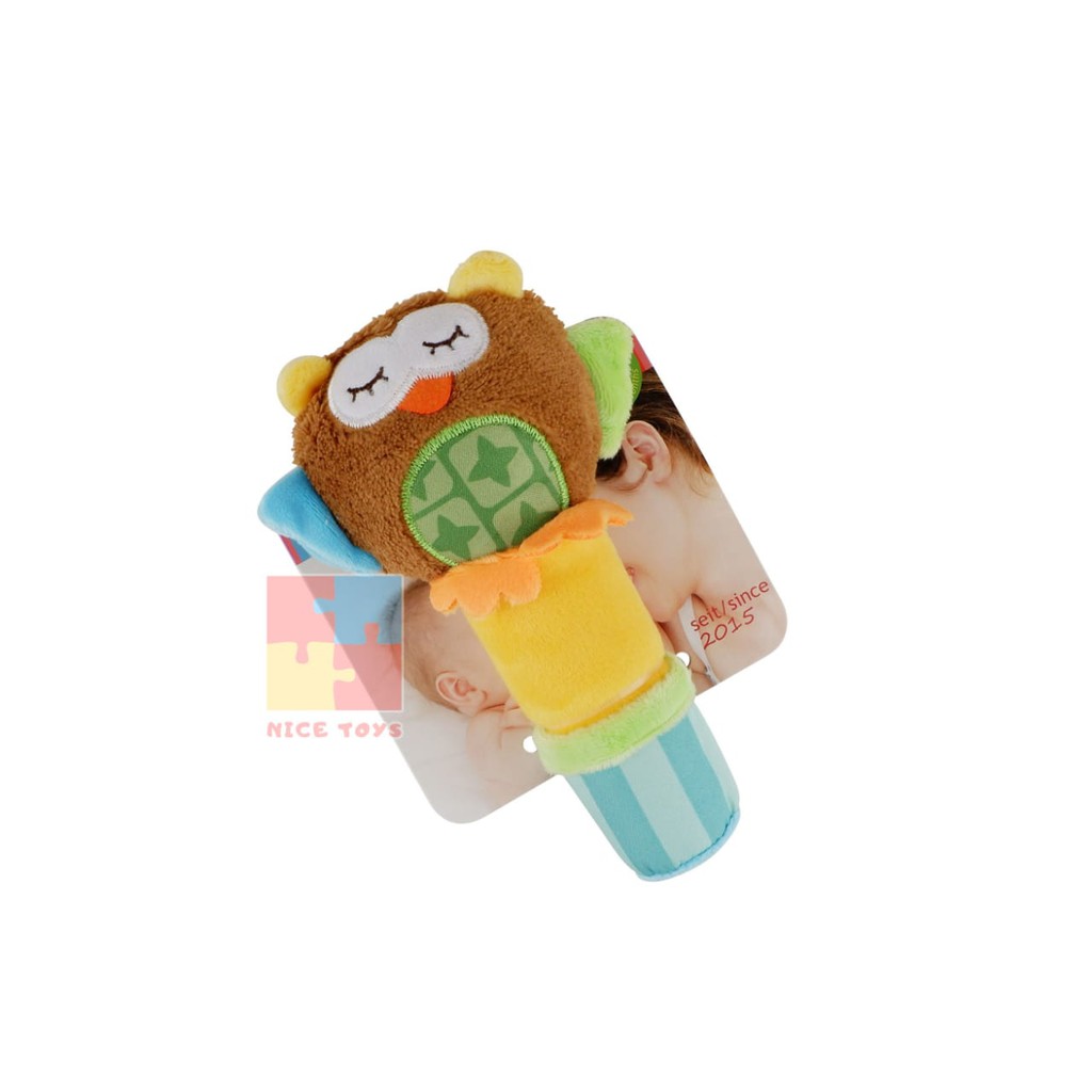 Baby Cloth Wand Mainan Bayi Baby Toys Rattle Stick Teether Bayi Boneka Bayi