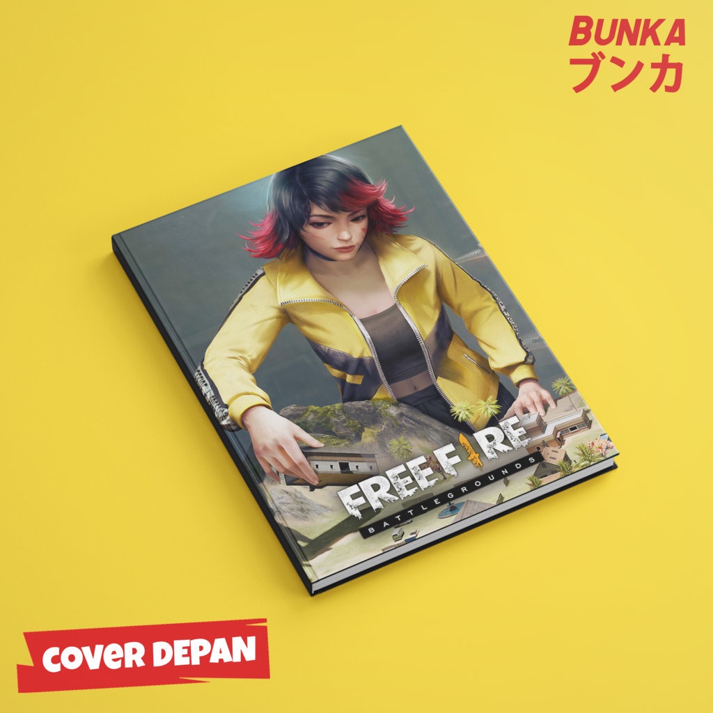 

Notebook Free Fire Kelly D Hardcover A5 Buku Tulis Catatan Notes Agenda Planner Jurnal