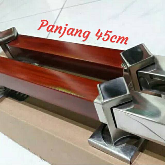 Handle pintu 45cm full stainless 304 croum cat.