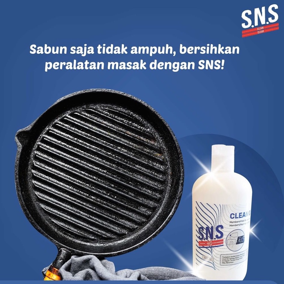 SNS Oven and Grill Cleaner .