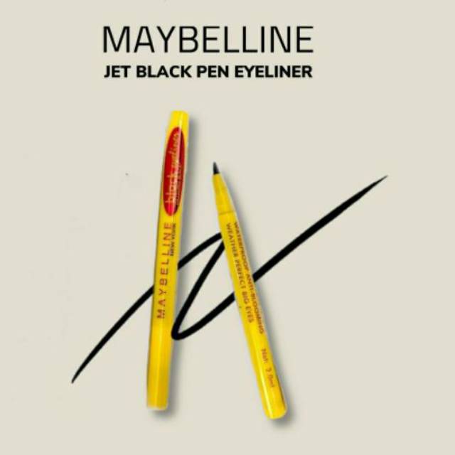 Eyeliner Maybelline Colossal Kajal Eyeliner Spidol Maybeline Maybelien Kajal Waterproof Shopee Indonesia