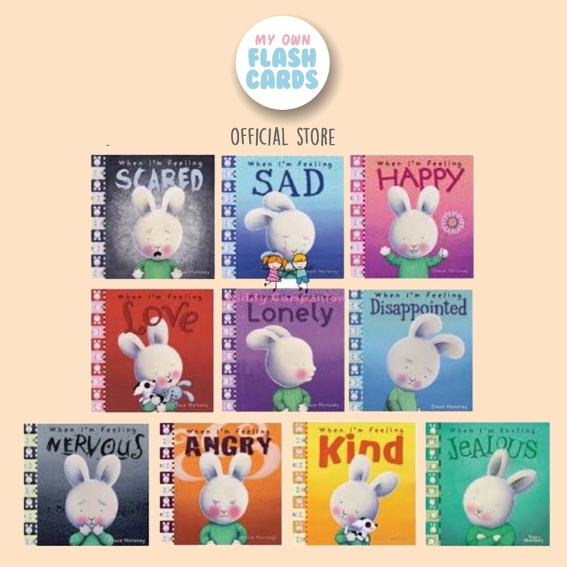 Buku When Im Feeling Book Edukasi Emosi Anak Angry Sad Trace Moroney