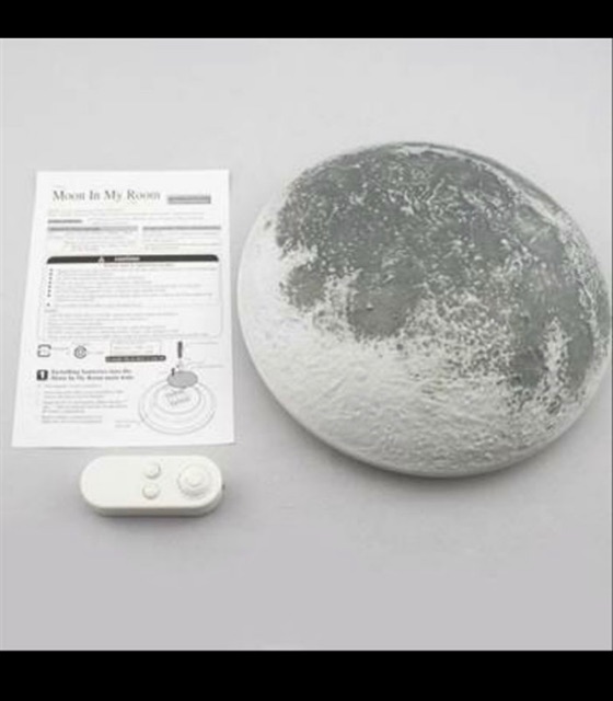 Lampu bulan - healing moon light - lampu tidur