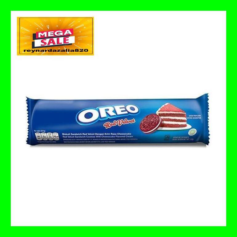 

Chrnar Oreo Red Velvet Biskuit Sandwich 133 Gram Chch50D