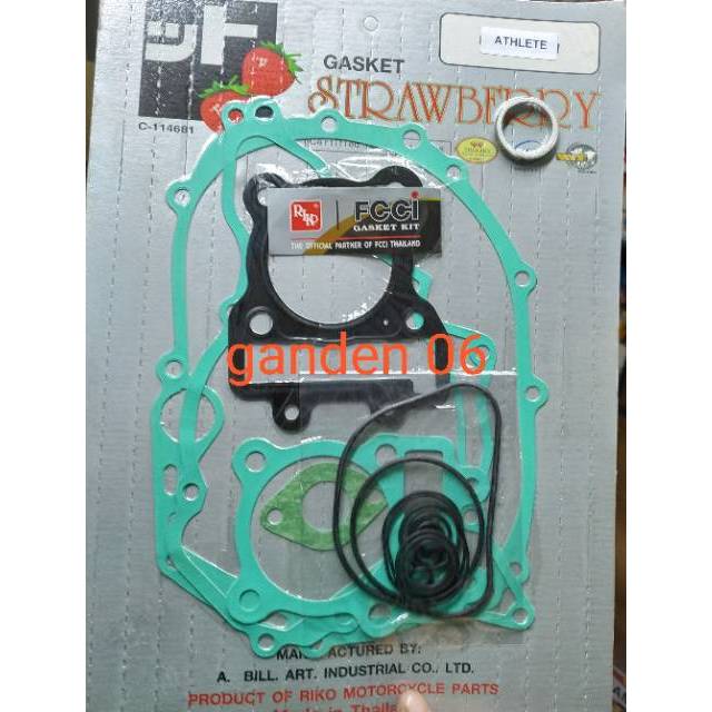 paking full set fulset kawasaki athlete atlete atlet atlit