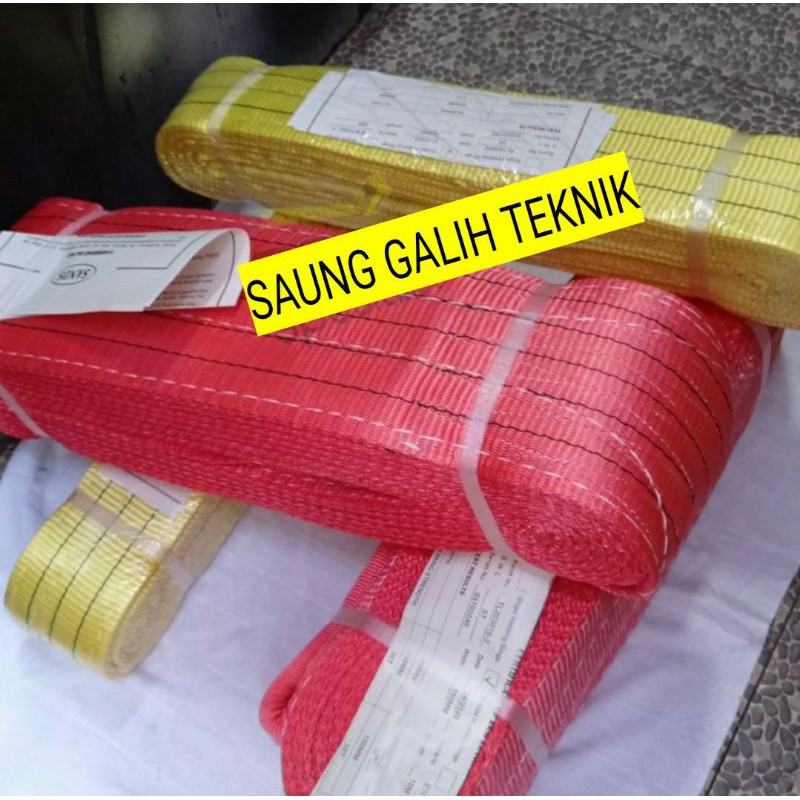 MDN | webbing sling/webbing belt 2 TON X 12 METER duplex polyster