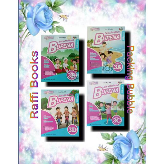 Paket Bupena Kelas 3 Sd Erlangga K13n Bupena 3a 3b 3c 3d Shopee Indonesia