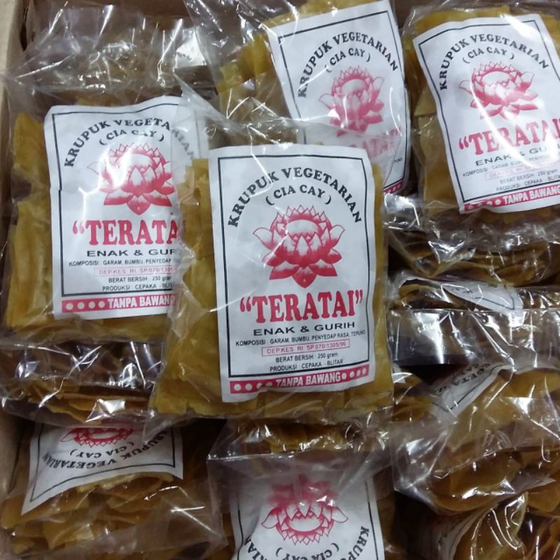 

Krupuk Vegetarian Homemade