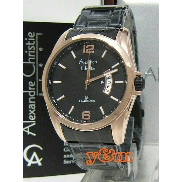 Alexandre Christie 8289 ORIGINAL Pria Blackrosegold