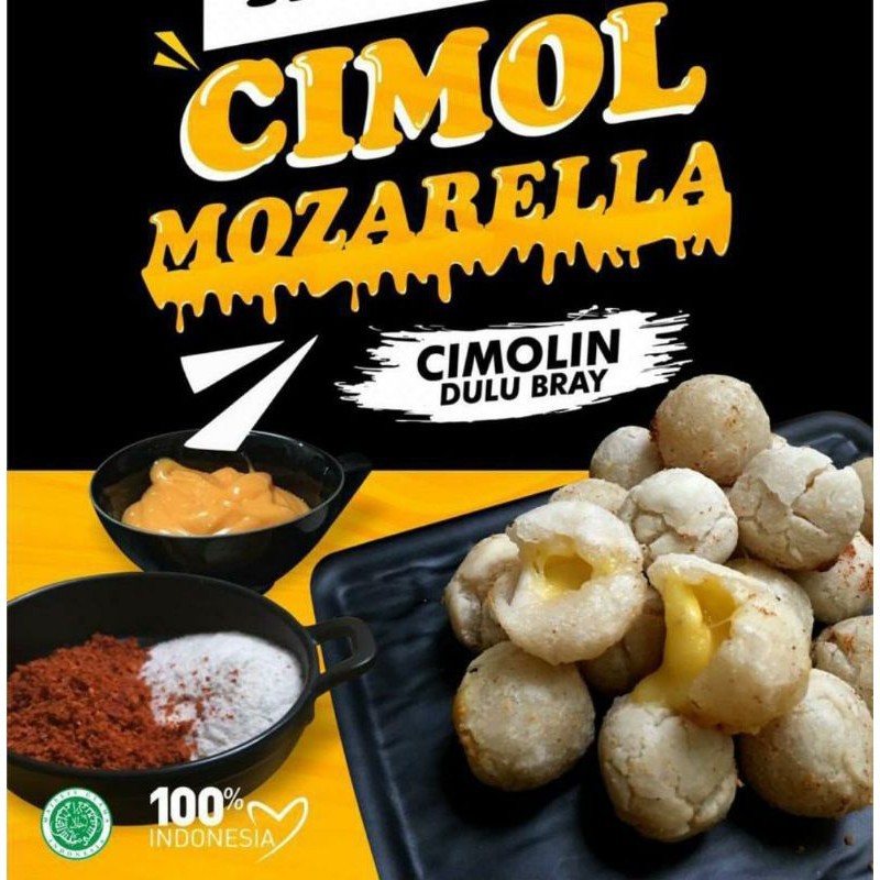 [Terlaris & Termurah]  Cimol Mozarella - TERCIDUK CIMOZ Crispy Cheesy Bomb Praktis Cimol Viral