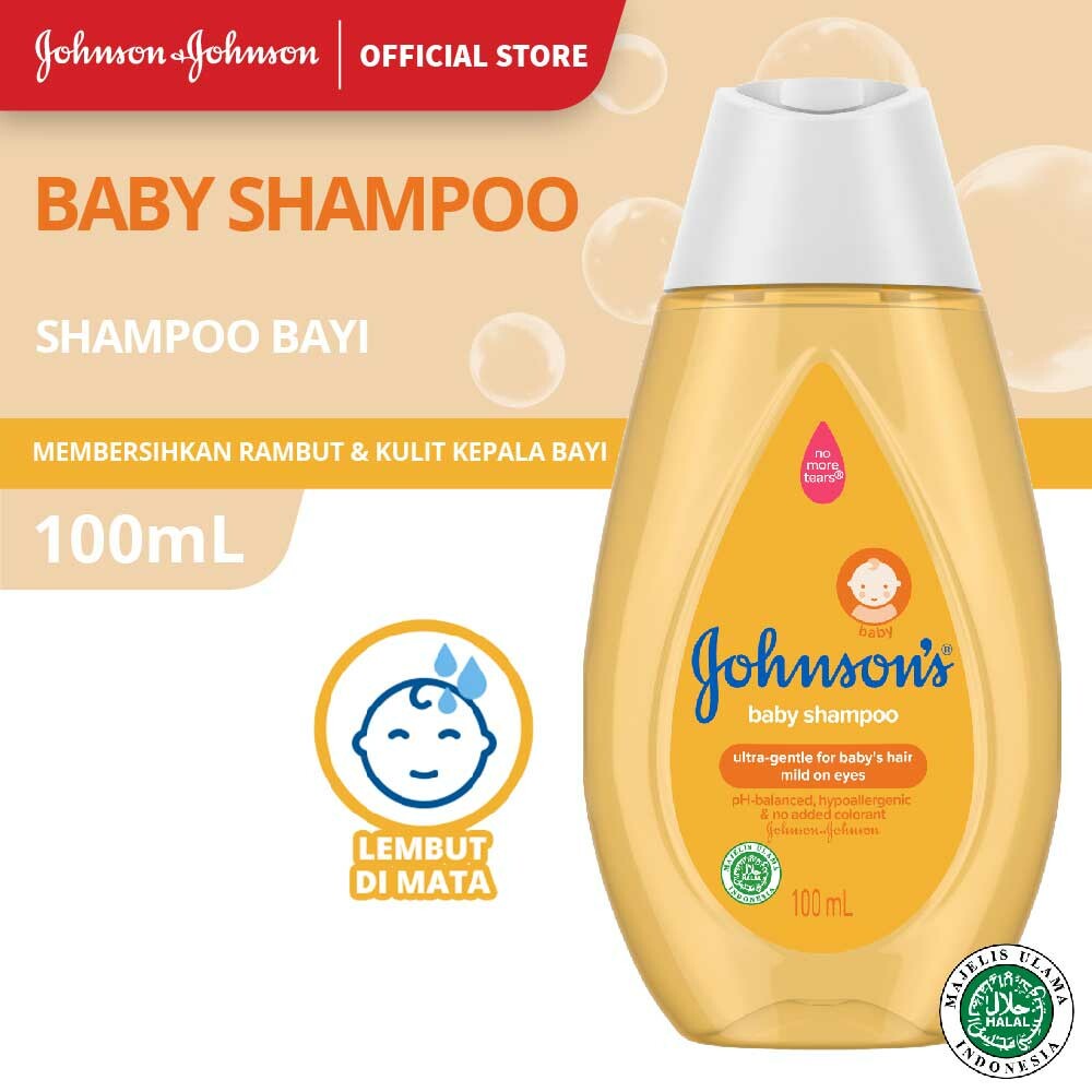 JHONSONS BABY SHAMPOO GOLD 100ML / SHAMPOO BAYI