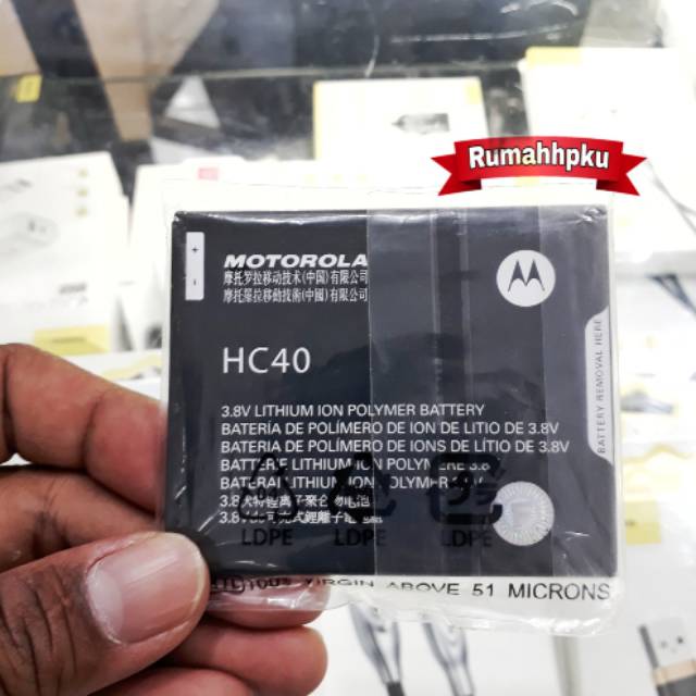 Baterai Batre Motorola C Moto HC40