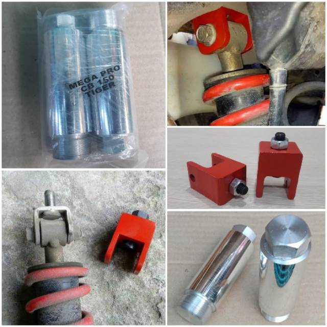 PENINGGI SHOCK DEPAN BELAKANG CB150 R OLD NEW