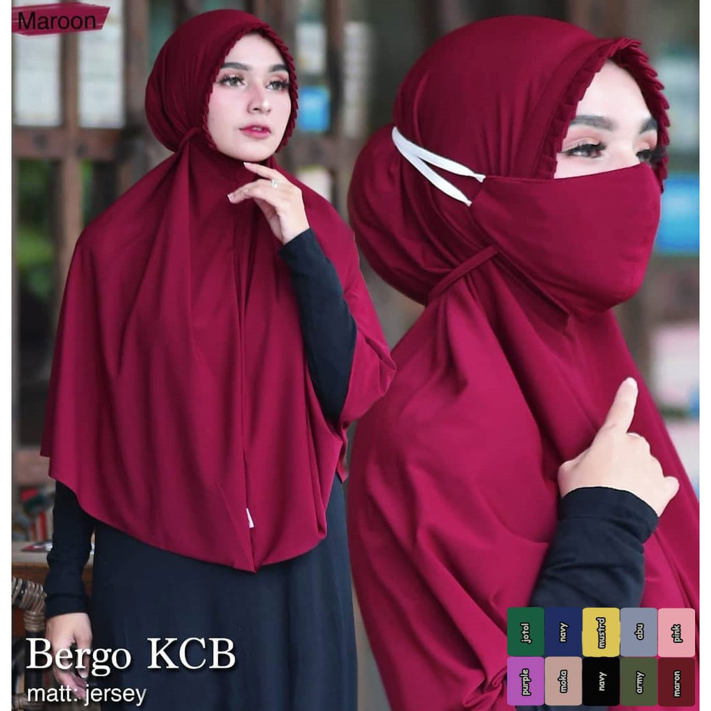 KERUDUNG INSTANT BERGO KCB-6