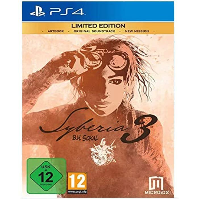 PS4 Syberia 3 Limited Edition