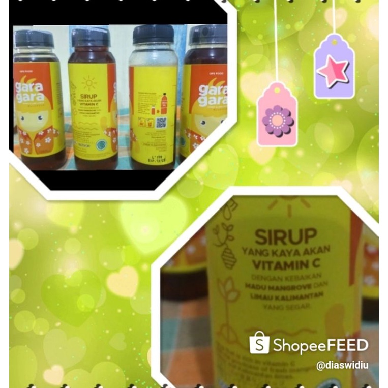 

GARA GARA HONEY AND LIME SYRUP