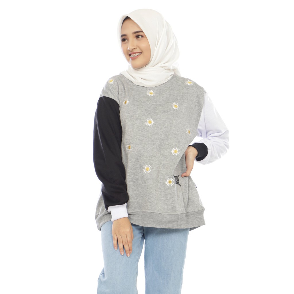 X Urband Sweater Wanita Yahnaz Crewneck 112