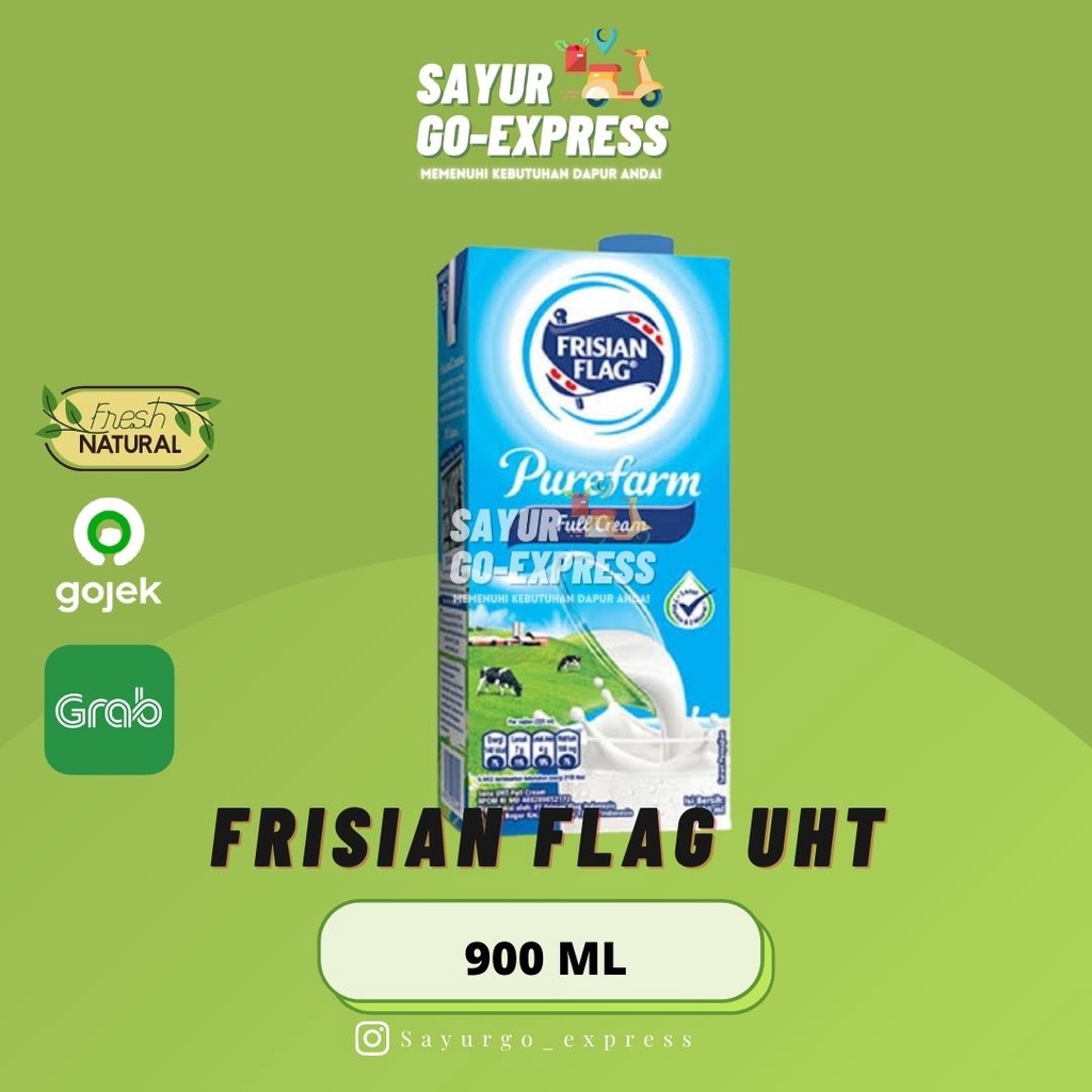 

Susu UHT Frisian Flag 900 ml