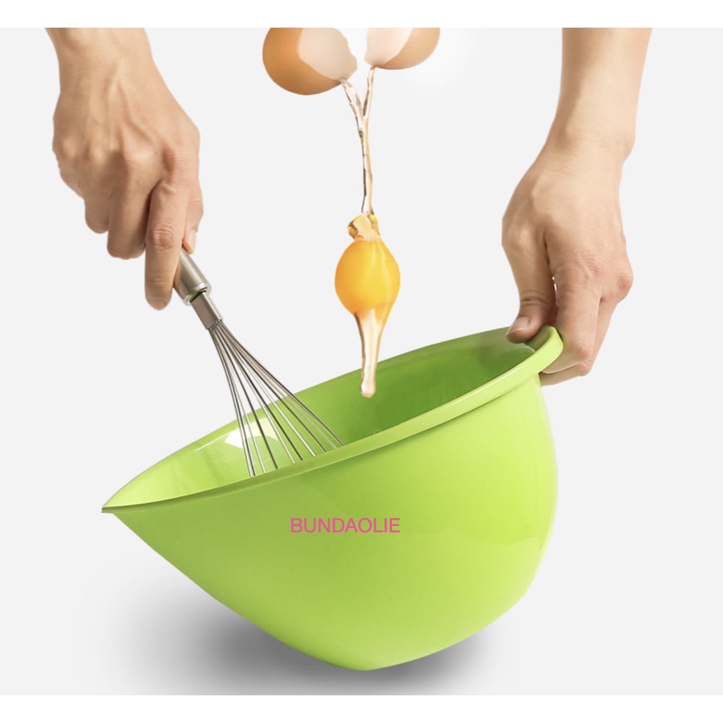 Mangkuk Adonan Kue Plastik 2800 ml Lion Star Mixing Bowl