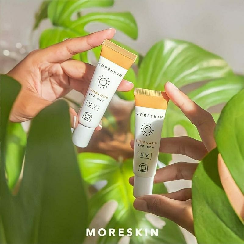 Terlaris Moreskin Sunblock Spf 50+ Uv Protection Original 100% Bpom Sunscreen Wajah - Sunblock Mores