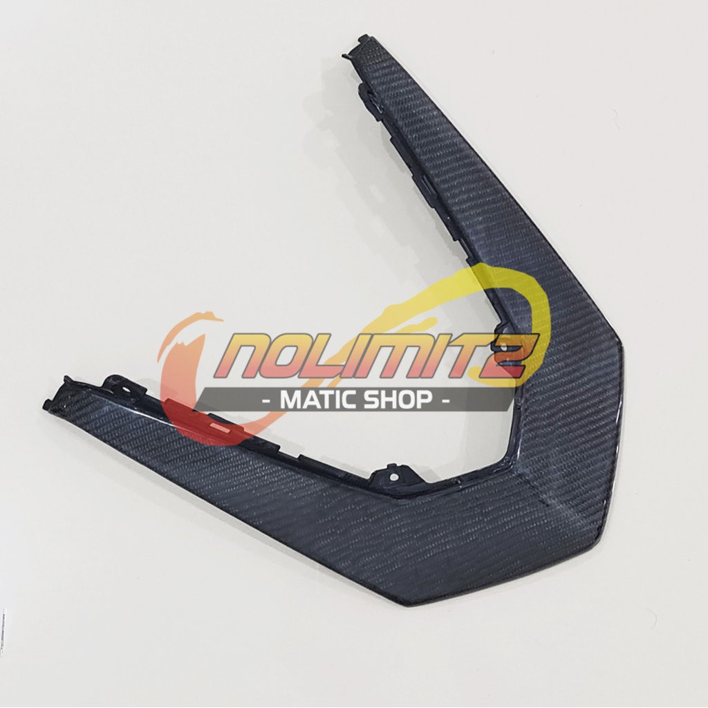 Cover Lis Body Windshield Dada Depan Carbon Kevlar Parts ORI NMAX 2020