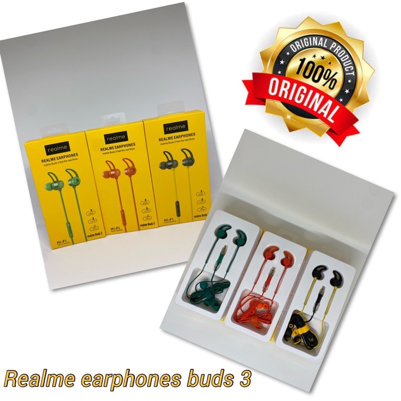 HF Handsfree/Headset Realme Buds 3