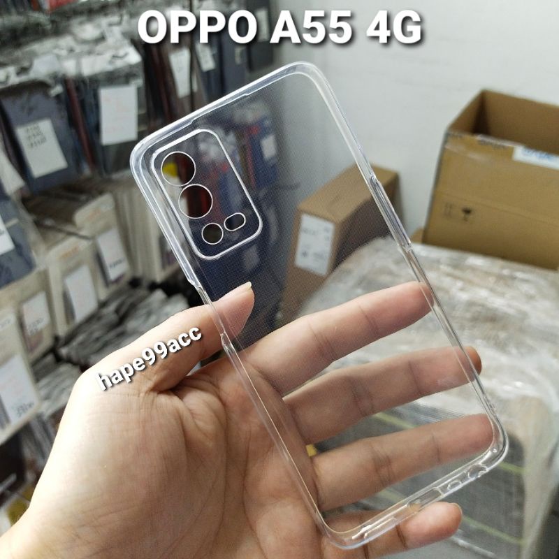 Oppo A55 4G A 55 4G soft case silikon silicone ultra clear