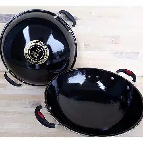 Wajan / wajan enamel / enamel / wajan murah / alat penggorengan / penggorengan / peralatan dapur
