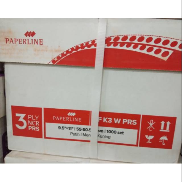 

Continuous Form 3 ply PRS ( Bagi 2 ) 9.5" x 11" l 1000 sets l 3000 sheets / 3 ply Bagi 2 Paperline