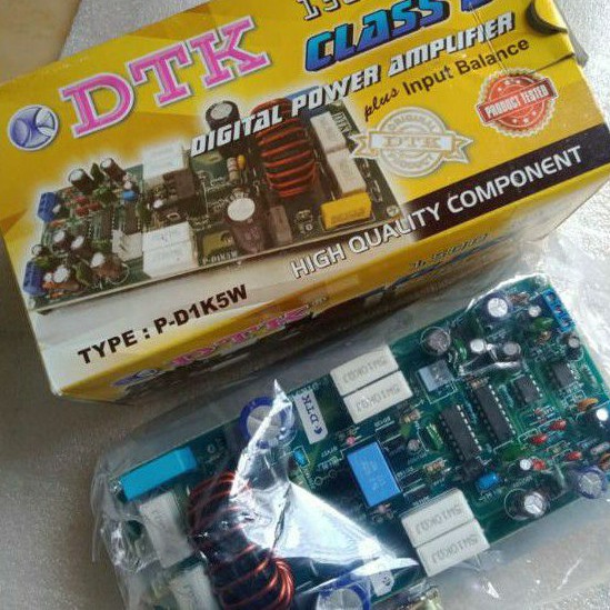 kit power Amplifier DTK P-D1K5W 1500 Watt untuk Class D