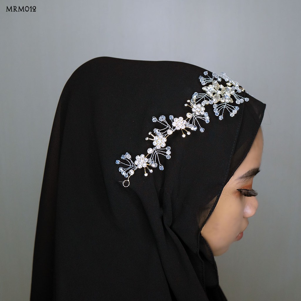 [PRODUK FAVORIT] EXCLUSIVE TIARA SET HIJABERS WANITA ASESORIS PESTA MRM012