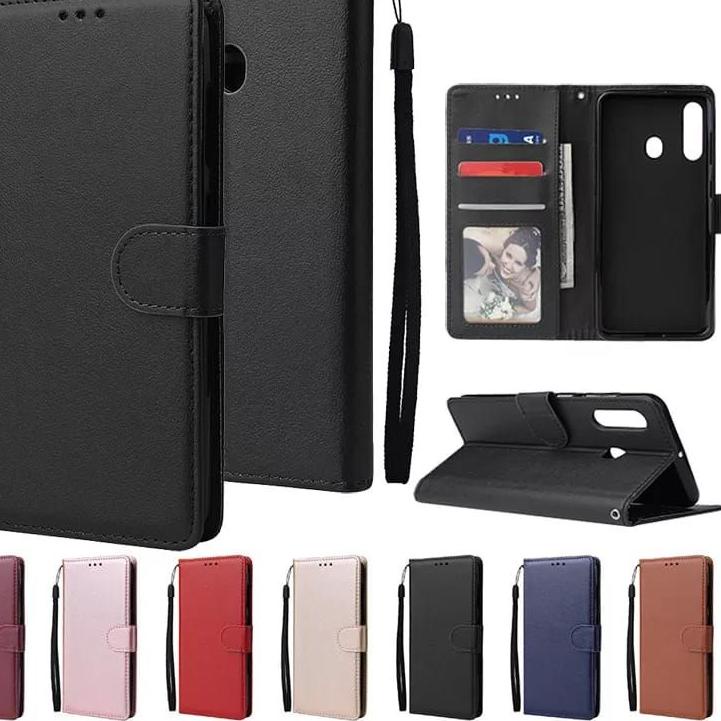 Recomended.. Leather Case SAMSUNG GALAXY A01 A01 CORE A02 A02S A2 CORE A03 A03S A03 CORE A6 2018 A6+