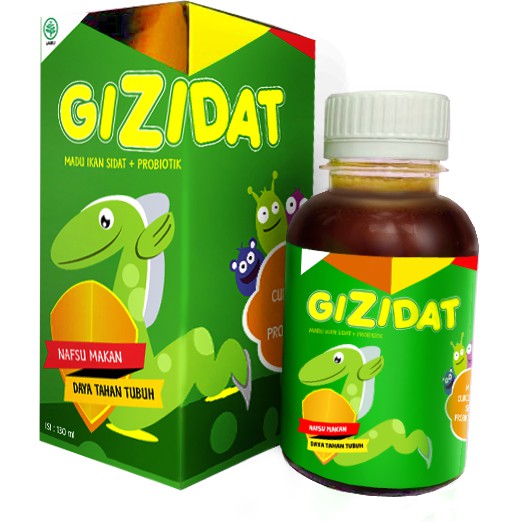 obat asli, obat dokter,   Gizidat untuk kecerdasan / kesehatan / gemuk anak / madu ikan sidat |