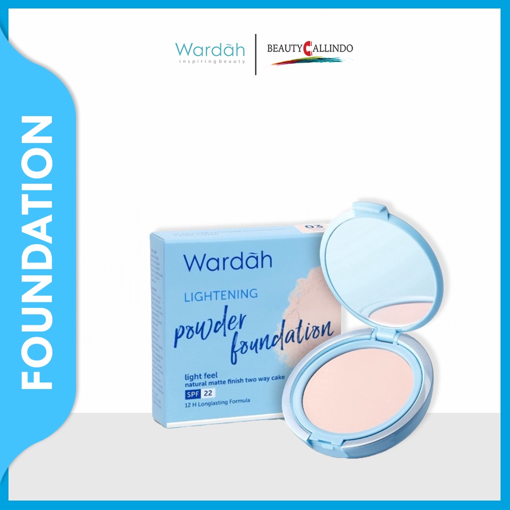 Wardah Lightening Powder Foundation Extra Cover SPF 22