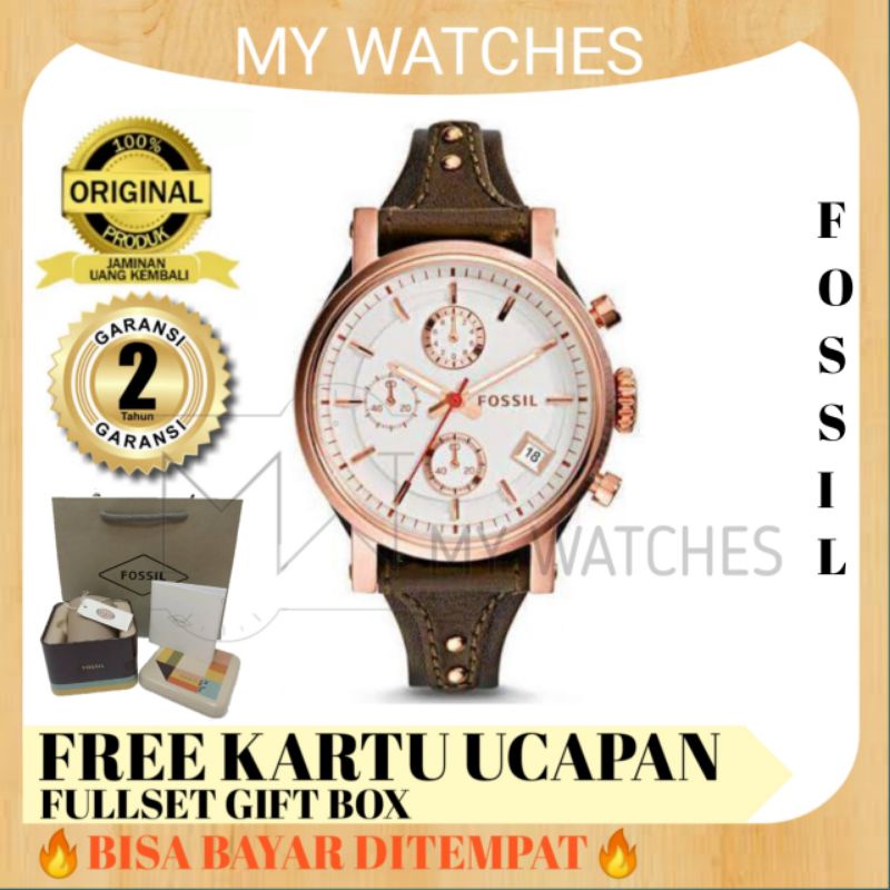 Jam Fossil Original | Jam Tangan Wanita Fossil ES3616