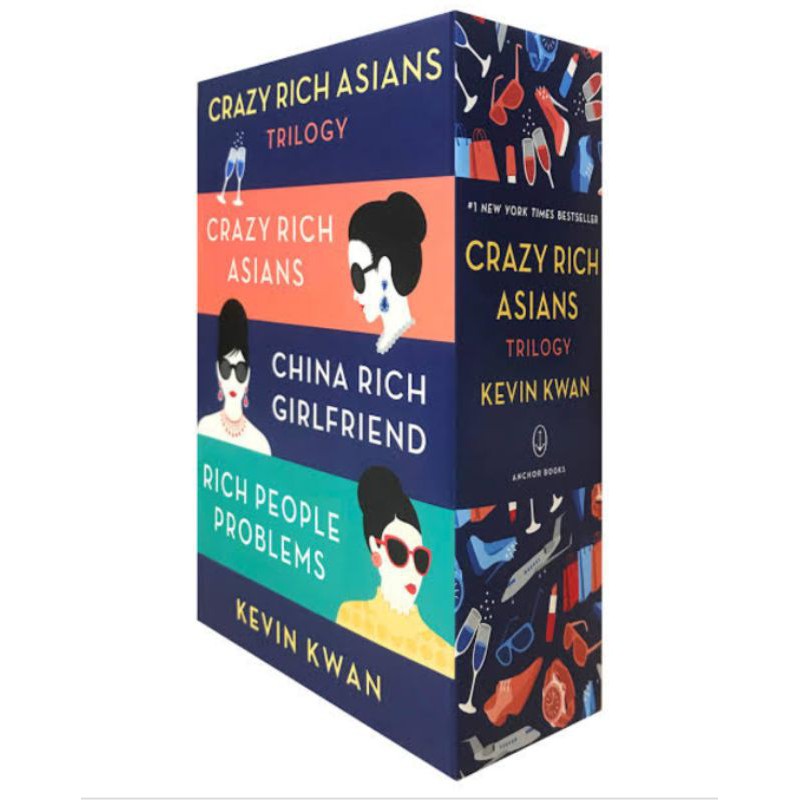 BOX SET THE CRAZY RICH ASIANS TRILOGY ( 3 BOOKS )