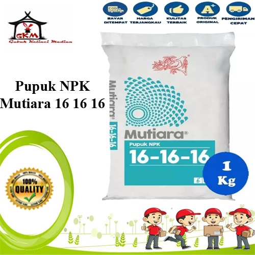 NPK Mutiara 16-16-16 - 1 kg