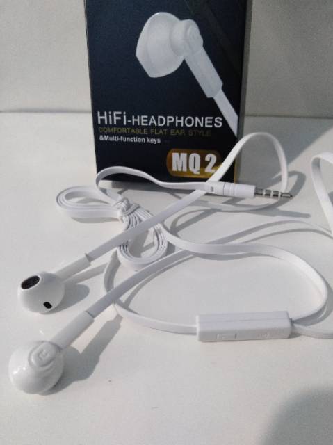 Headset MQ2 Mega Bass For Android And iOs iPhone / Earphone/Headset MQ2