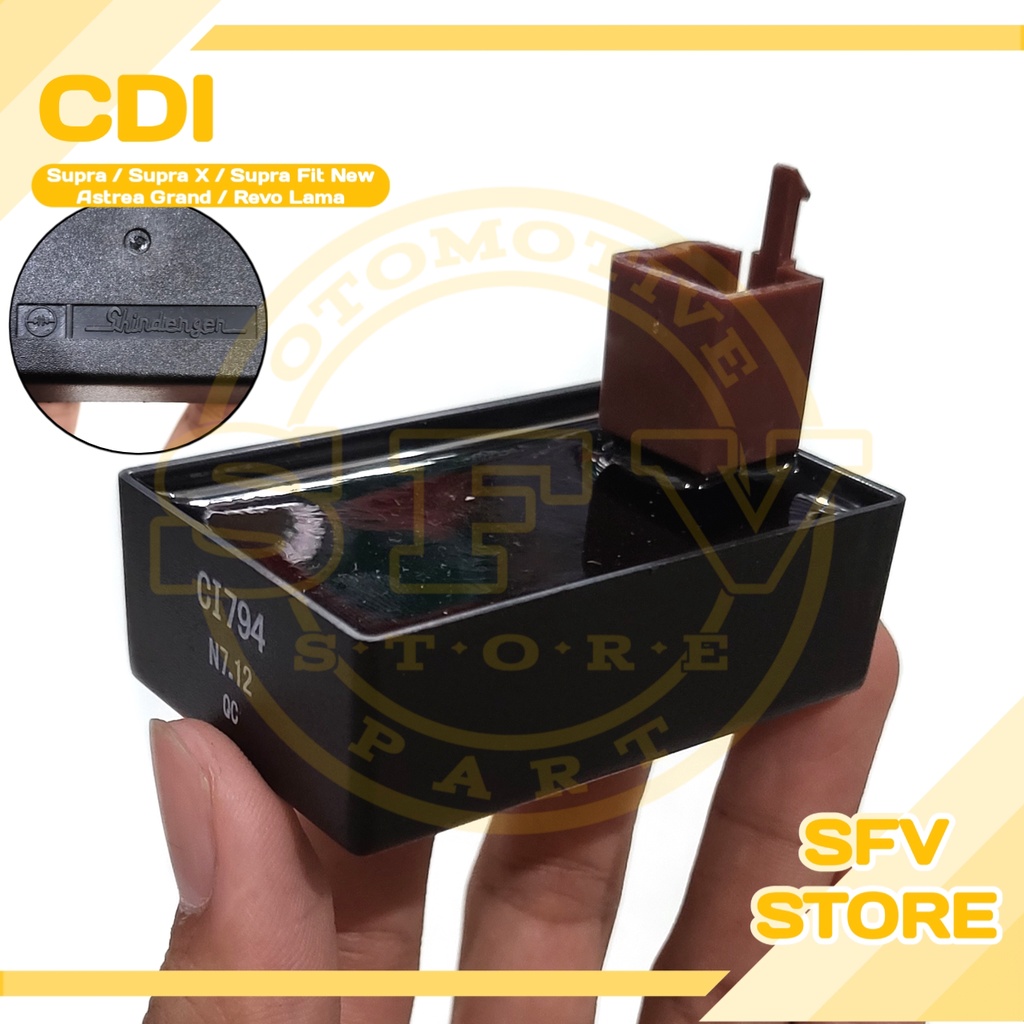 CDI Supra X / Supra Fit New / Grand / Revo Lama SHINDENGEN Model Standar