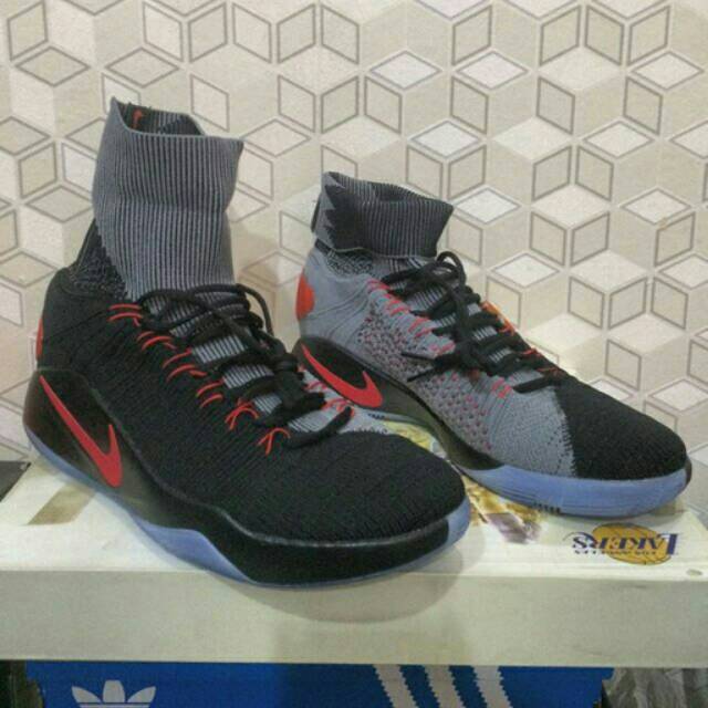 SEPATU BASKET NIKE  HYPERDUNK 2016 BLACK RED/ BUKAN AJ AIR JORDAN /CURRY /LEBRON /KD /RUNNING