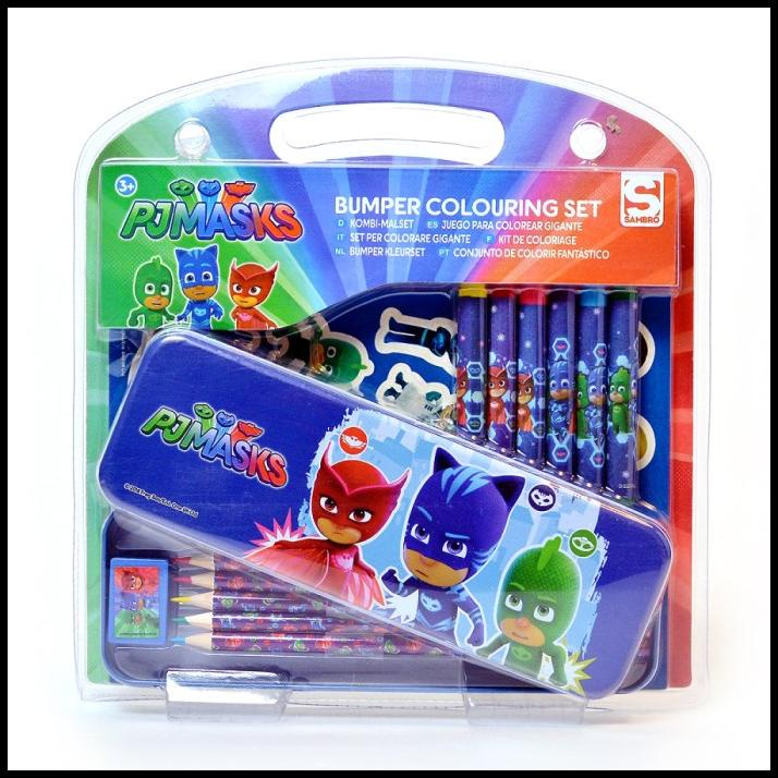 

Paket Alat Mewarnai Original Karakter Pj Masks - Colouring Set