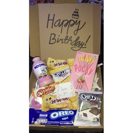 

gift box/hampers snack/giftboxmurah/gift box snack/gift murah/kado ulangtahun