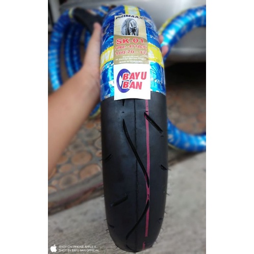 Ban Sk01 Ring 17 100/70 Sk 01 Sk-01 Ban Donat Conering Primaax Road Race