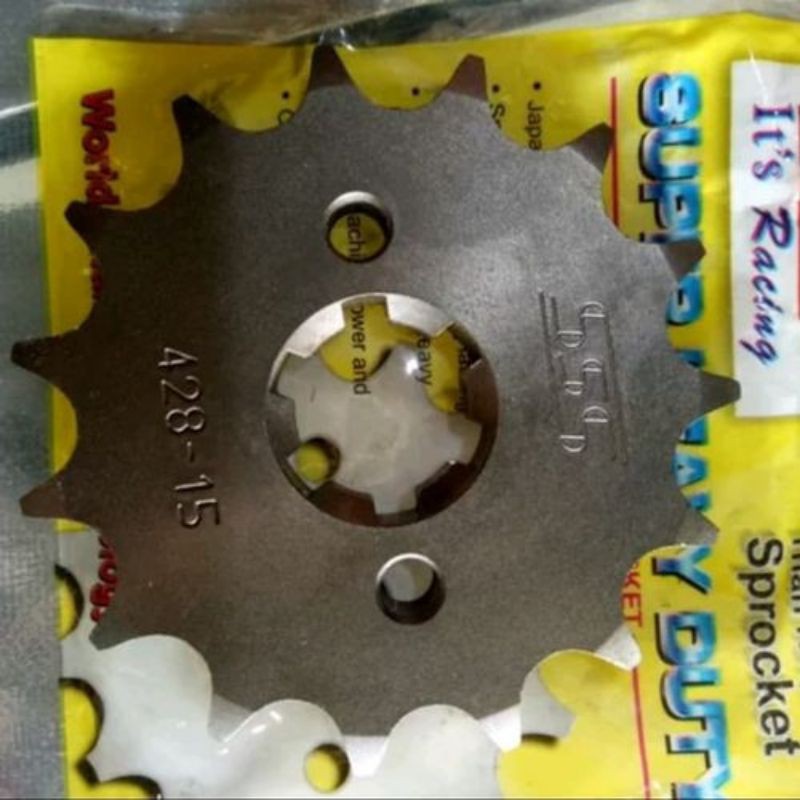 SSS Gear Depan 428/415 Astrea Grand Legenda Supra X 110/125 Revo Fit Shogun Smash